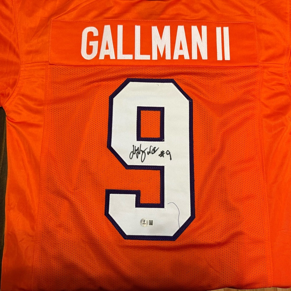 Wayne Gallman III Clemson jersey autographed and authenticed